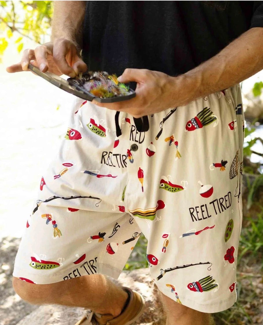 Reel Tired PJ Shorts