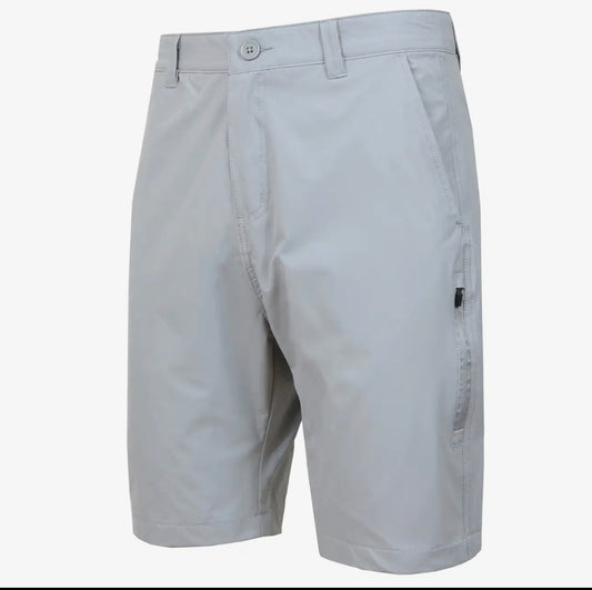 Men’s 6 pocket Quick Dry Stretch Grey Shorts
