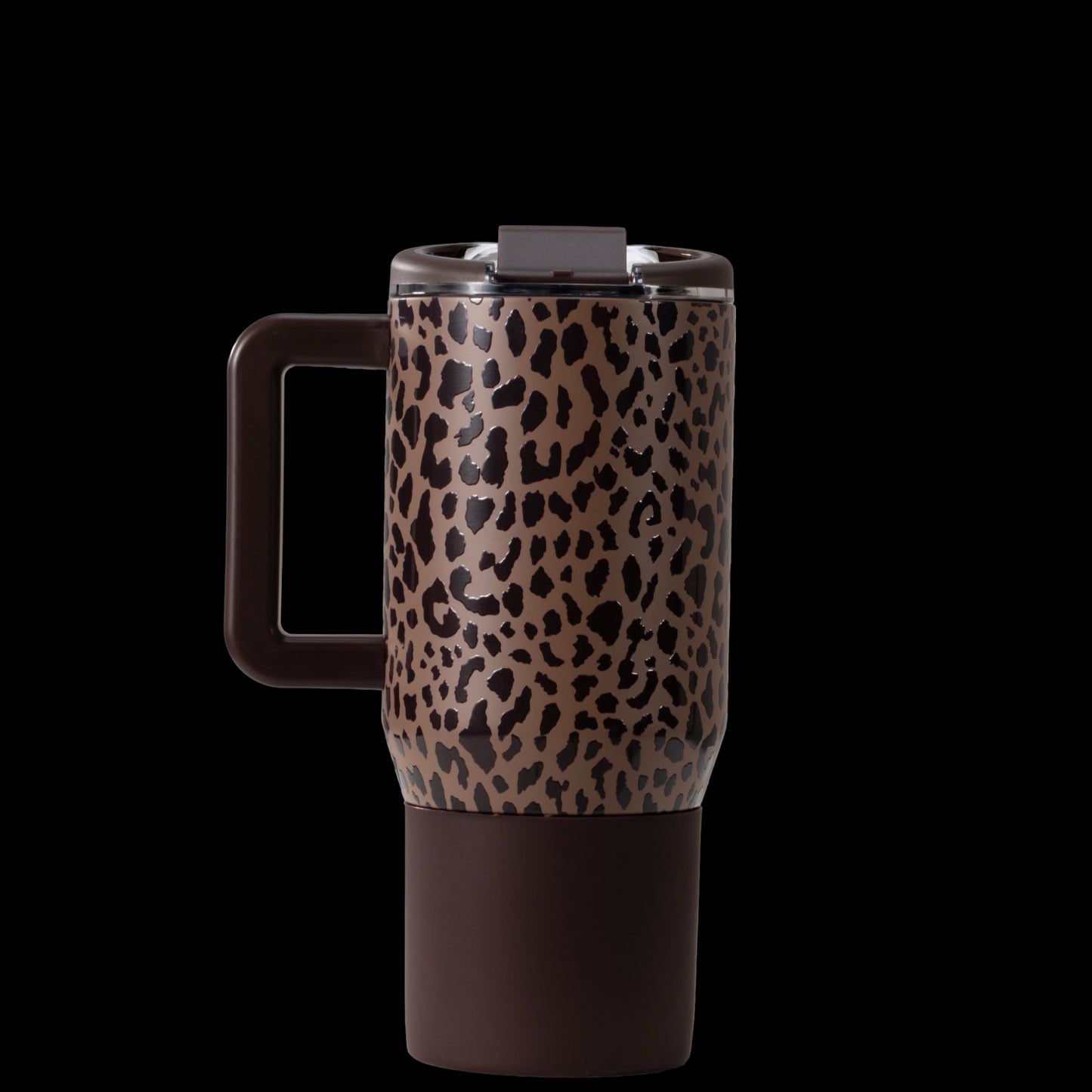Brown Leopard Hydrojug 20oz Traveler Coffee Mug