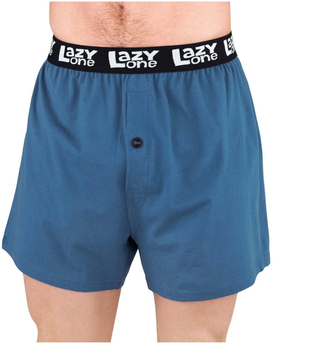 Smelt It Dealt It Men's Funny Moose Boxer