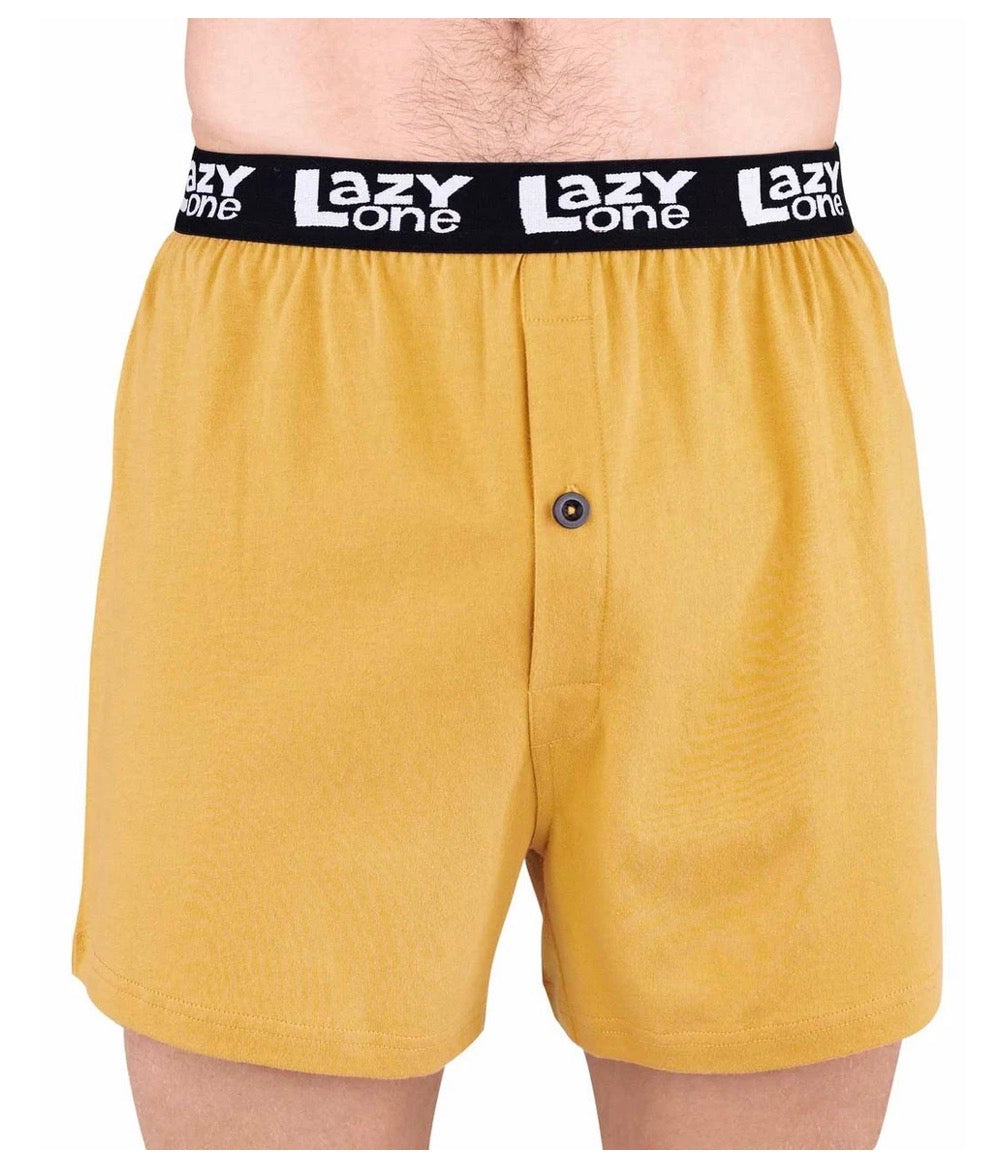 The G.O.A.T Men's Funny Yellow Boxer