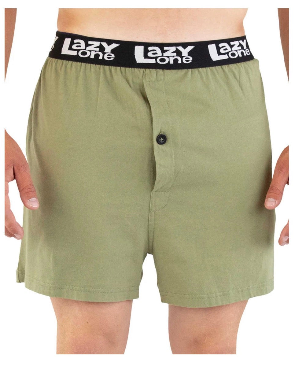 Going Commando Men's Funny Bear Boxer