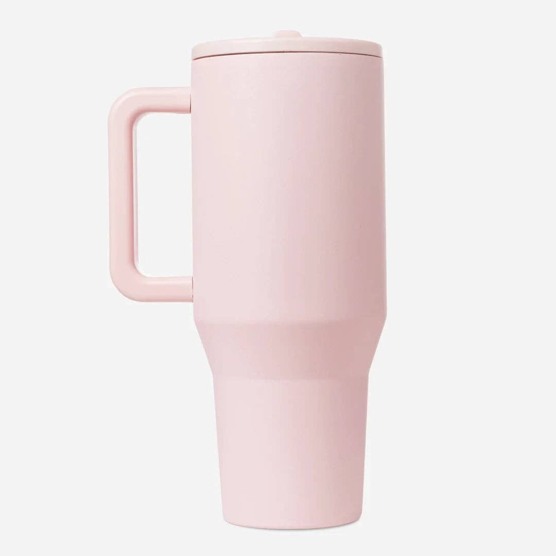 Pink Sand Hydrojug 40oz Traveler Tumbler