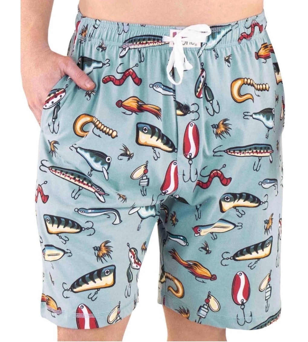 Fishing Lures PJ Shorts