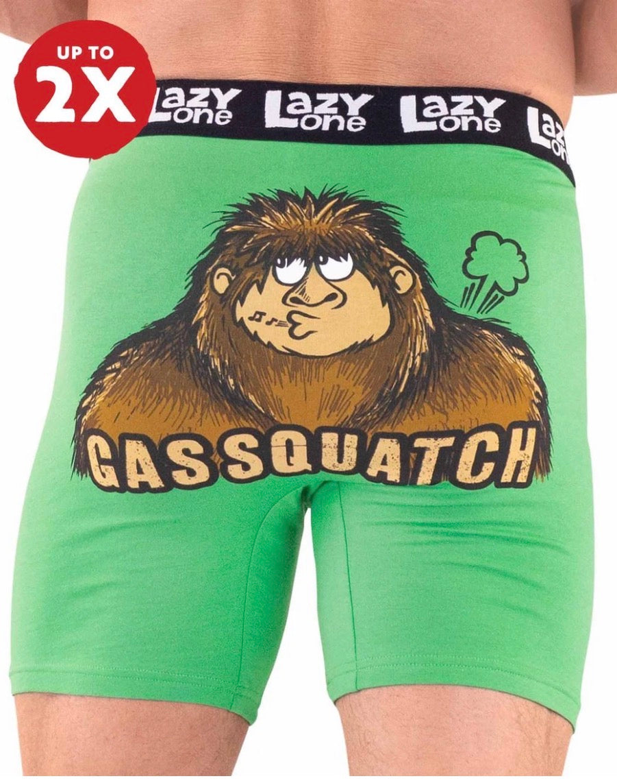 Gas Squatch Men's Boxer Briefs