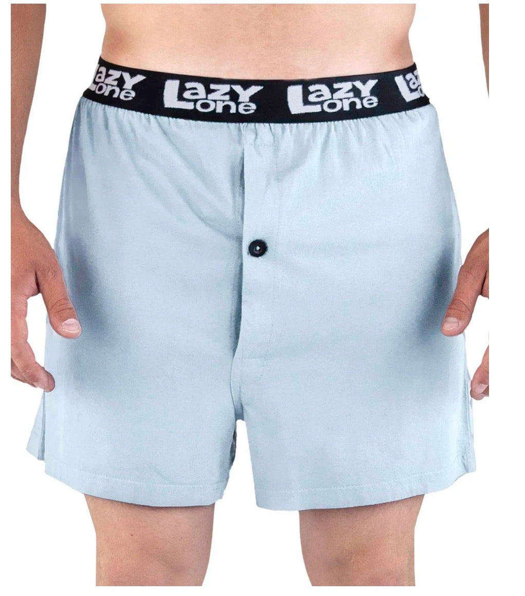 Lazy Ass Donkey Funny Blue Boxer