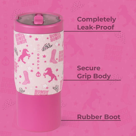 Cowgirl Hydrojug 14oz Sports Kids Water bottle