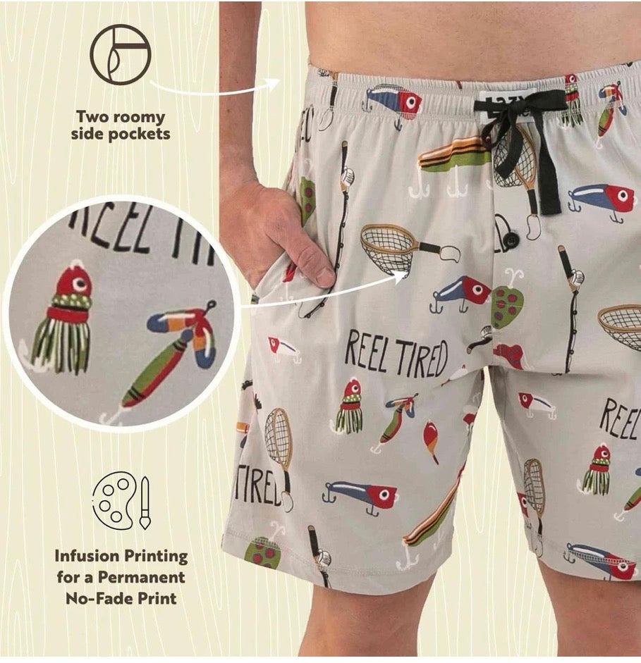 Reel Tired PJ Shorts