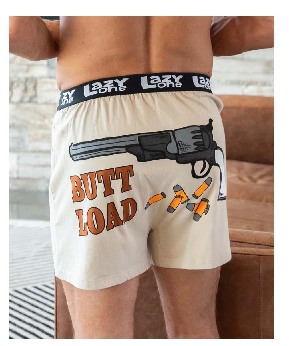 Butt Load Men's Funny Boxer