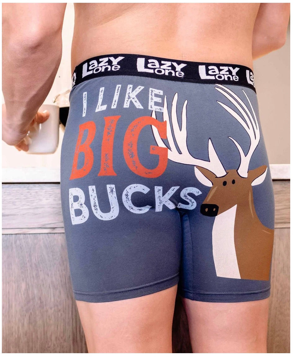 Big Bucks Men's Boxer Briefs
