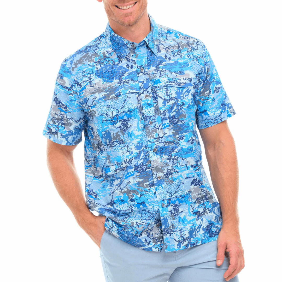 Blue Digi Camo