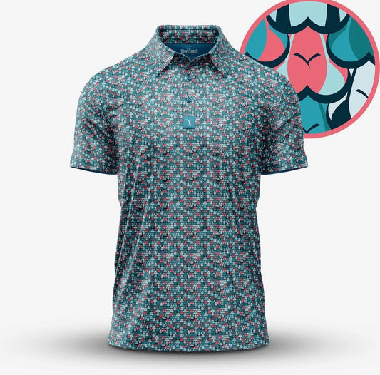 Eyes Up Here Golf Polo