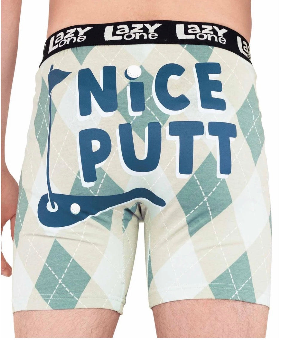 Nice Putt Men's Boxer Briefs