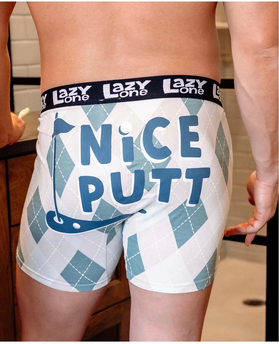 Nice Putt Men's Boxer Briefs