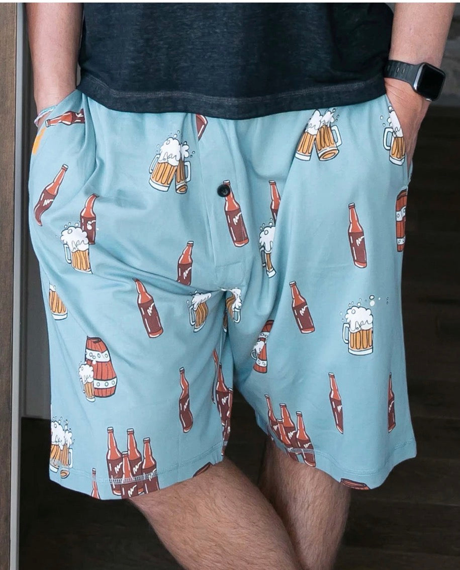 Beery Tired PJ Shorts