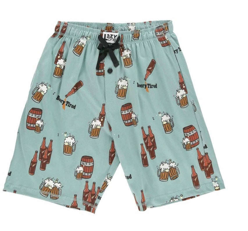 Beery Tired PJ Shorts