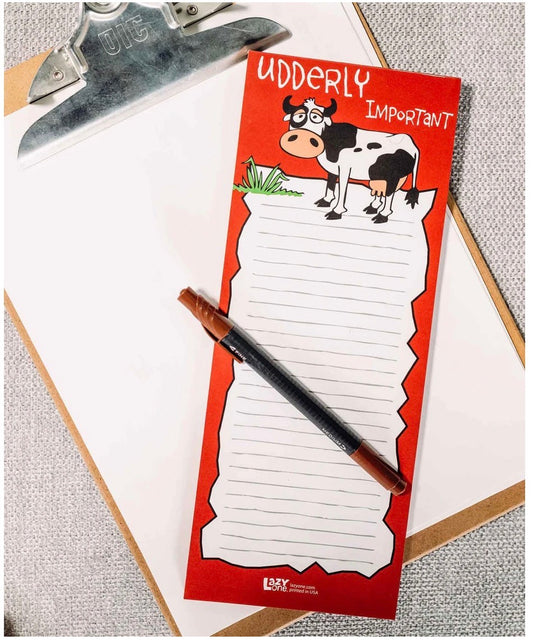 Udderly Important Notepad