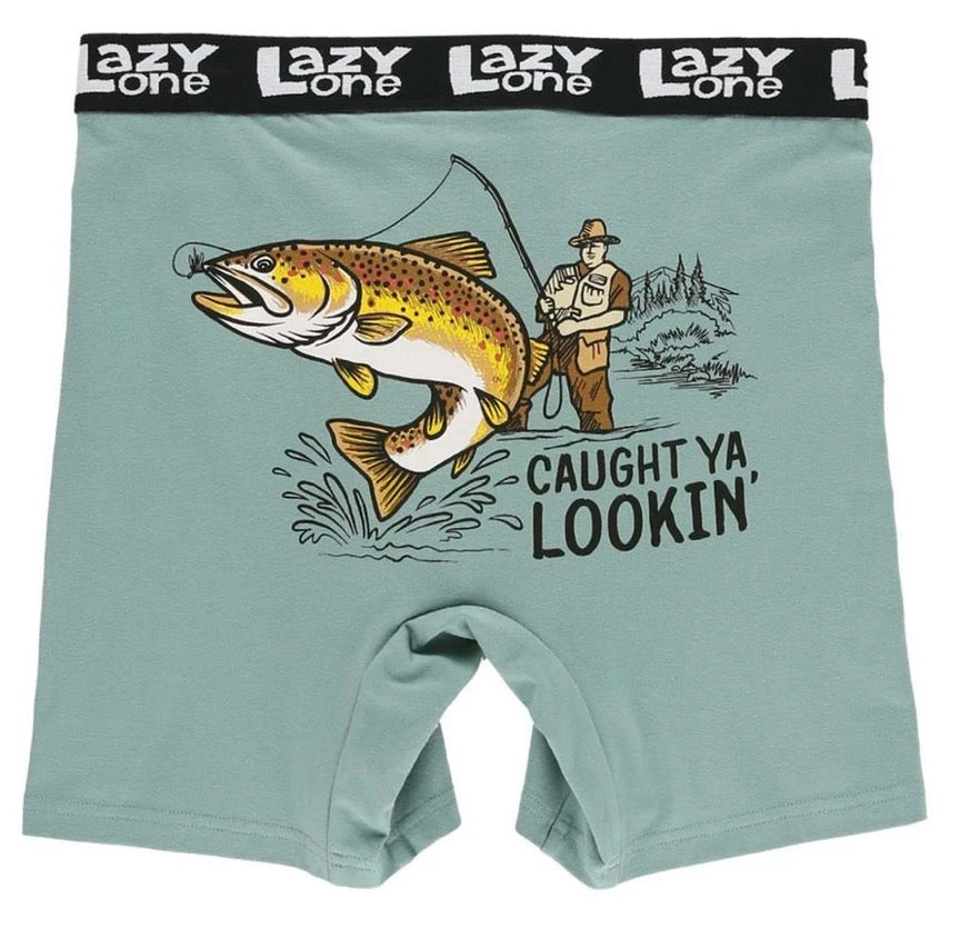 Caught Ya Lookin' Men's Boxer Briefs