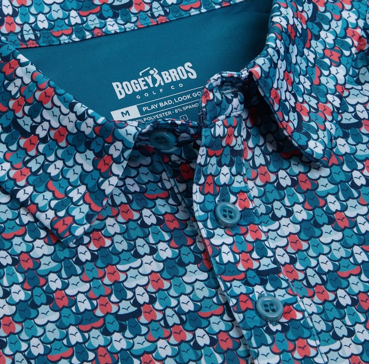 Eyes Up Here Golf Polo