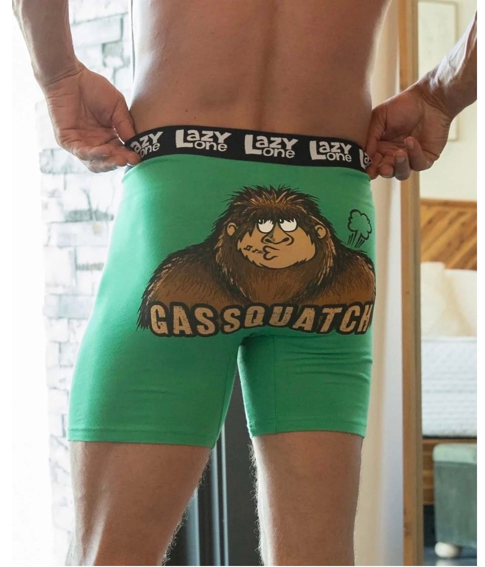 Gas Squatch Men's Boxer Briefs
