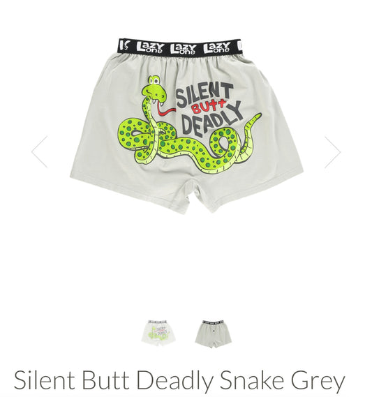 Funny Saying Boxers (Silent But Deadly)