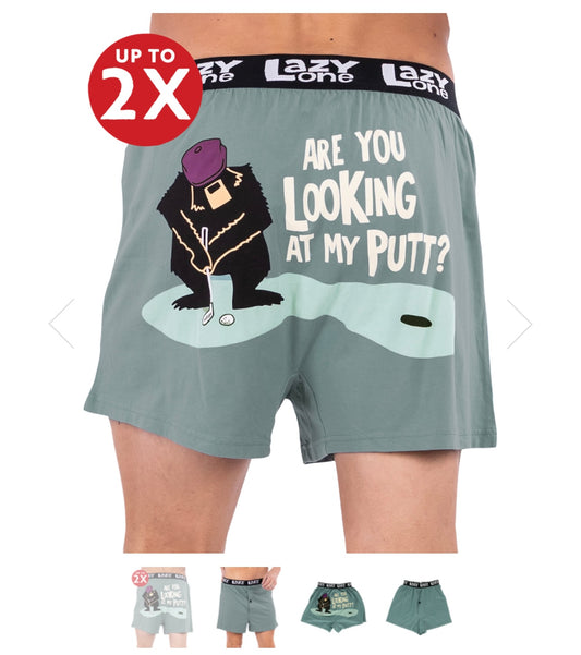 Funny Saying Boxers (Are you looking at my Putt)